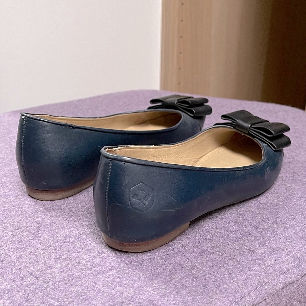 Poppy Barley Bow Flats Size 5.5 - Picture 5 of 8